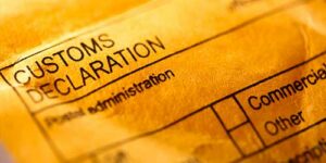 Export Declaration form