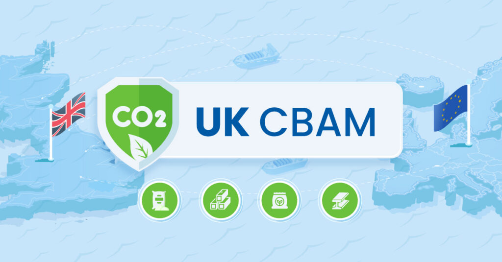 UK CBAM rules for carbon-intensive goods traded between the UK and EU