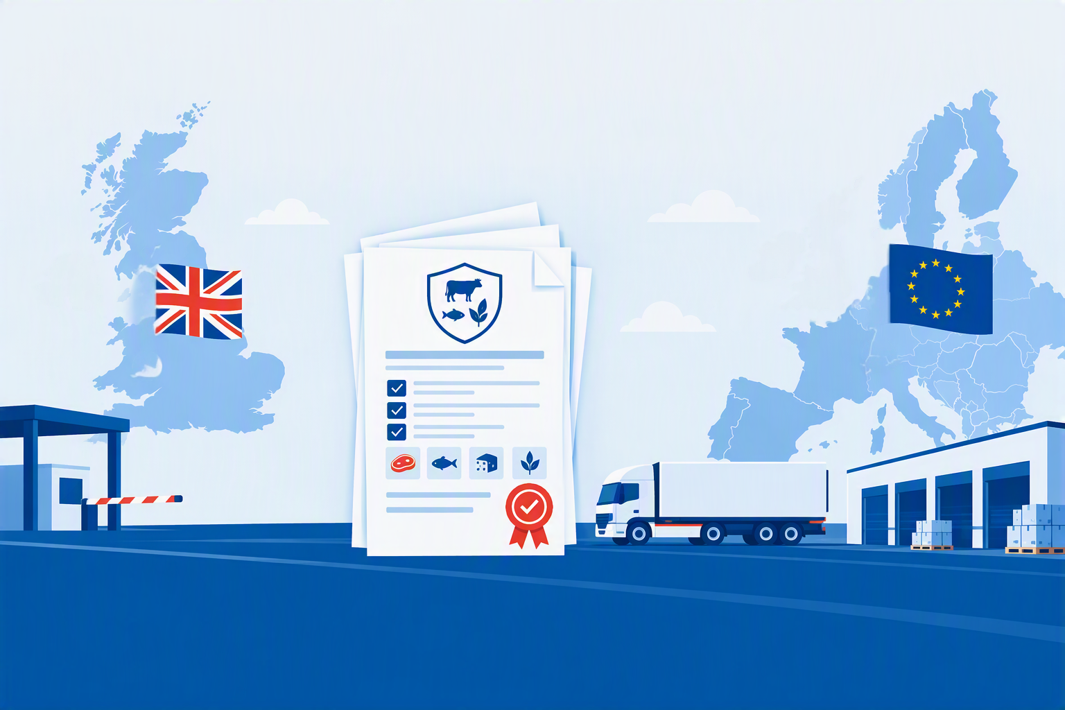 IPAFFS shipment from the EU to GB with compliant documents